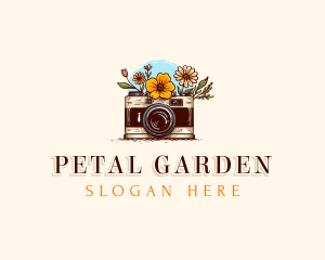 Petal - Flower Camera Photography logo design