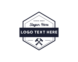 Badge - Woodwork Carpentry Badge logo design