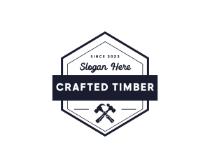 Woodwork - Woodwork Carpentry Badge logo design