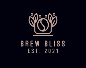 Organic Brewed Coffee logo design