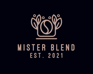 Organic Brewed Coffee logo design