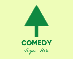 Gardener - Green Simple Tree logo design