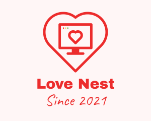 Affection - Online Dating App logo design