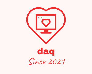 Romantic - Online Dating App logo design