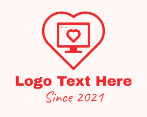 Monitor - Online Dating App logo design