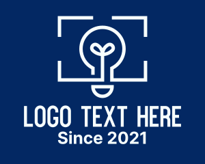 Business Solution - Light Bulb Frame logo design