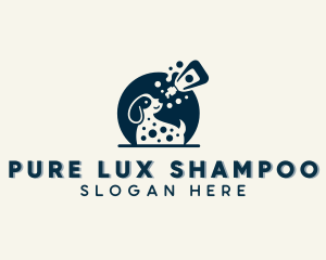 Shampoo - Dog Shampoo Bubbles logo design