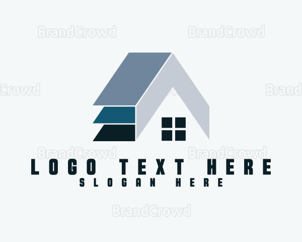 House Roof Builder Logo