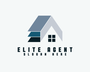 Agent - House Roof Builder logo design