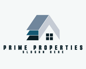 Landlord - House Roof Builder logo design