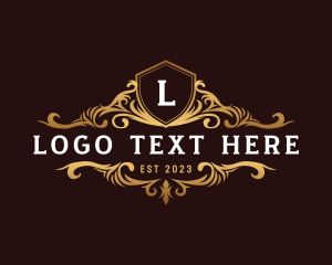 High End - Elegant Luxury Ornamental logo design