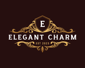 Elegant Luxury Ornamental logo design