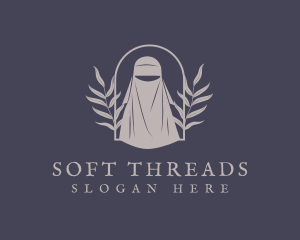 Cloth - Organic Leaf Hijab logo design