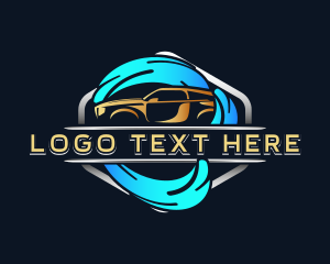 Motor - Auto Car Wash logo design