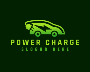 Electric Car Charging logo design