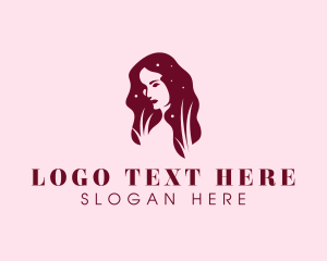 Cosmetic - Beautiful Wellness Lady logo design