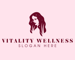 Beautiful Wellness Lady logo design