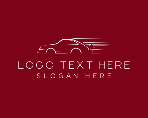 Fast - Race Car Automobile logo design