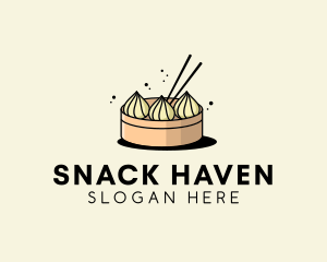 Dim Sum Dumpling Restaurant logo design