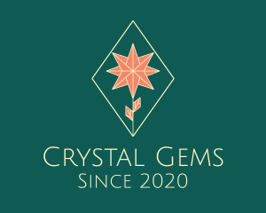 Stained Glass Flower logo design