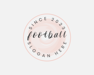 Classy - Feminine Script Watercolor logo design