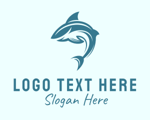 Ocean Shark Surfing  Logo