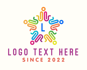 Conference - People Conference Letter logo design