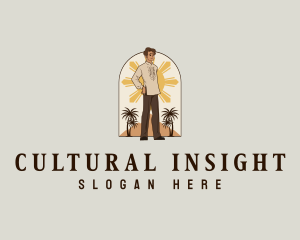 Filipino Traditional Attire logo design