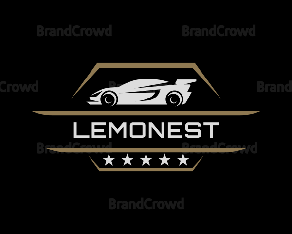 Sports Car Racing Logo