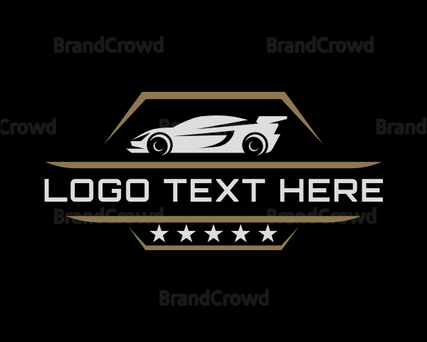 Sports Car Racing Logo