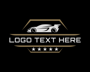 Electric Vehicle - Sports Car Racing logo design