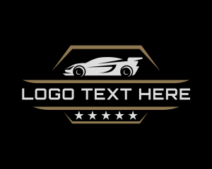 Sports Car Racing Logo