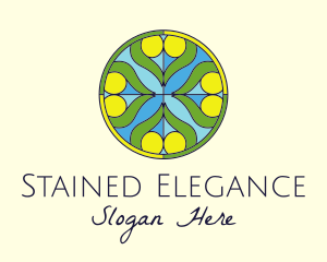 Modern Colorful Stained Glass logo design