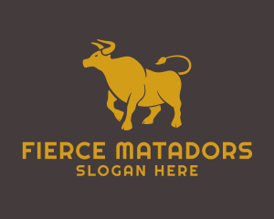 Bullfighting - Bull Animal Bullfighting logo design