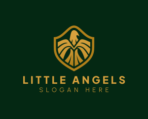 Military Eagle Shield logo design