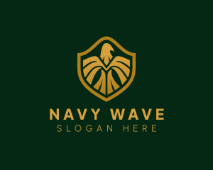 Navy - Military Eagle Shield logo design