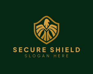 Military Eagle Shield logo design