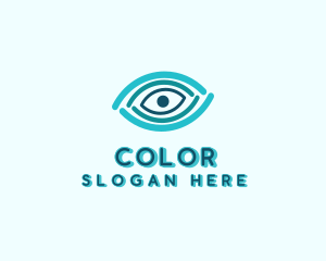 Optics - Optic Linear Eye logo design
