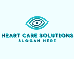 Optic Linear Eye logo design