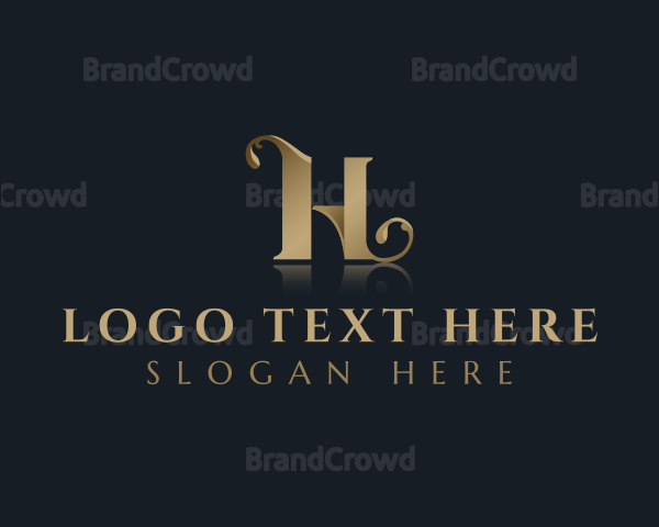 Luxury Restaurant Cafe Logo