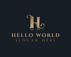 Luxury Restaurant Cafe logo design