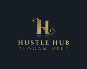 Luxury Restaurant Cafe logo design