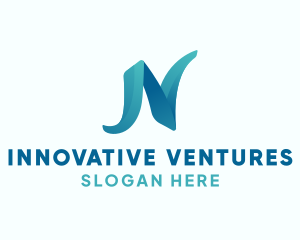 Entrepreneur - Business Company Letter N logo design