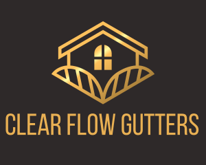 Gutter - Royal Deluxe Residential logo design