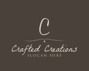 Elegant Cursive Calligraphy logo design