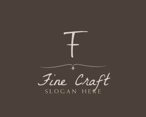 Elegant Cursive Calligraphy logo design