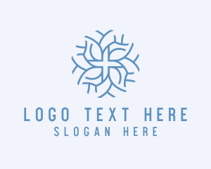 Pastoral - Blue Cross Church logo design