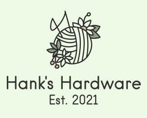 Hank - Natural Flower Crochet logo design