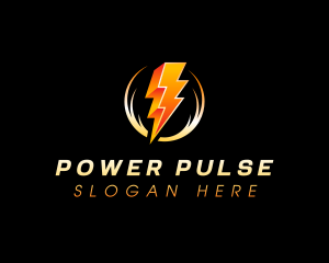 Voltage - Electric Power Voltage logo design