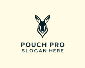 Wildlife Animal Kangaroo logo design